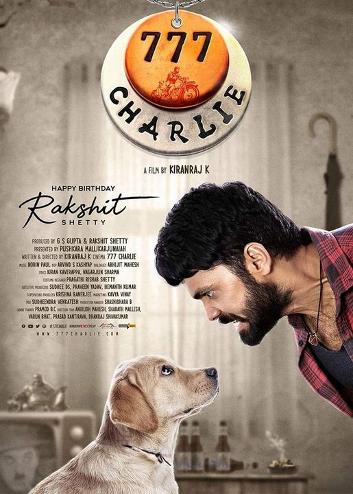 An adorable 777 Charlie steals hearts in this Rakshit Shetty movie