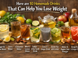 Lose Weight Naturally with These 10 Homemade Drinks