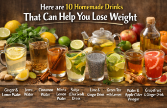 Lose Weight Naturally with These 10 Homemade Drinks