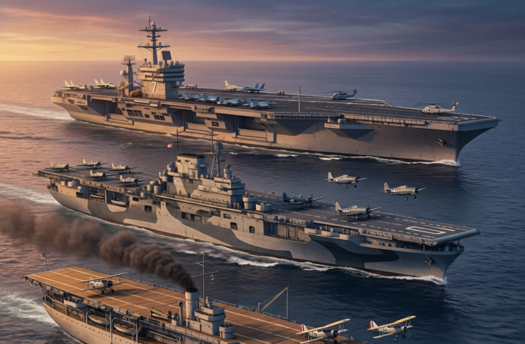 Aircraft Carrier Evolution