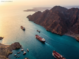 Strait of Hormuz Maritime Scene