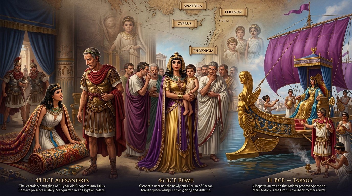 How Cleopatra Expanded Egypt's Borders, Stabilized Its Famine-Hit Economy, and Ruled as a True Female Power