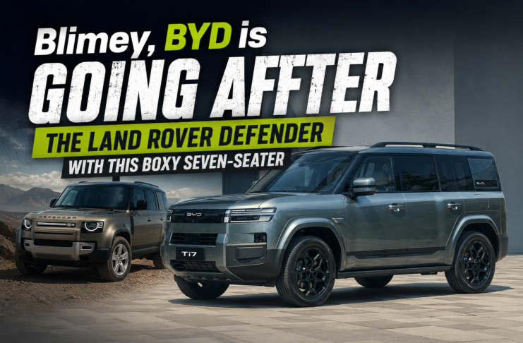 BYD Seven-Seater SUV: Rugged Land Rover Defender Rival