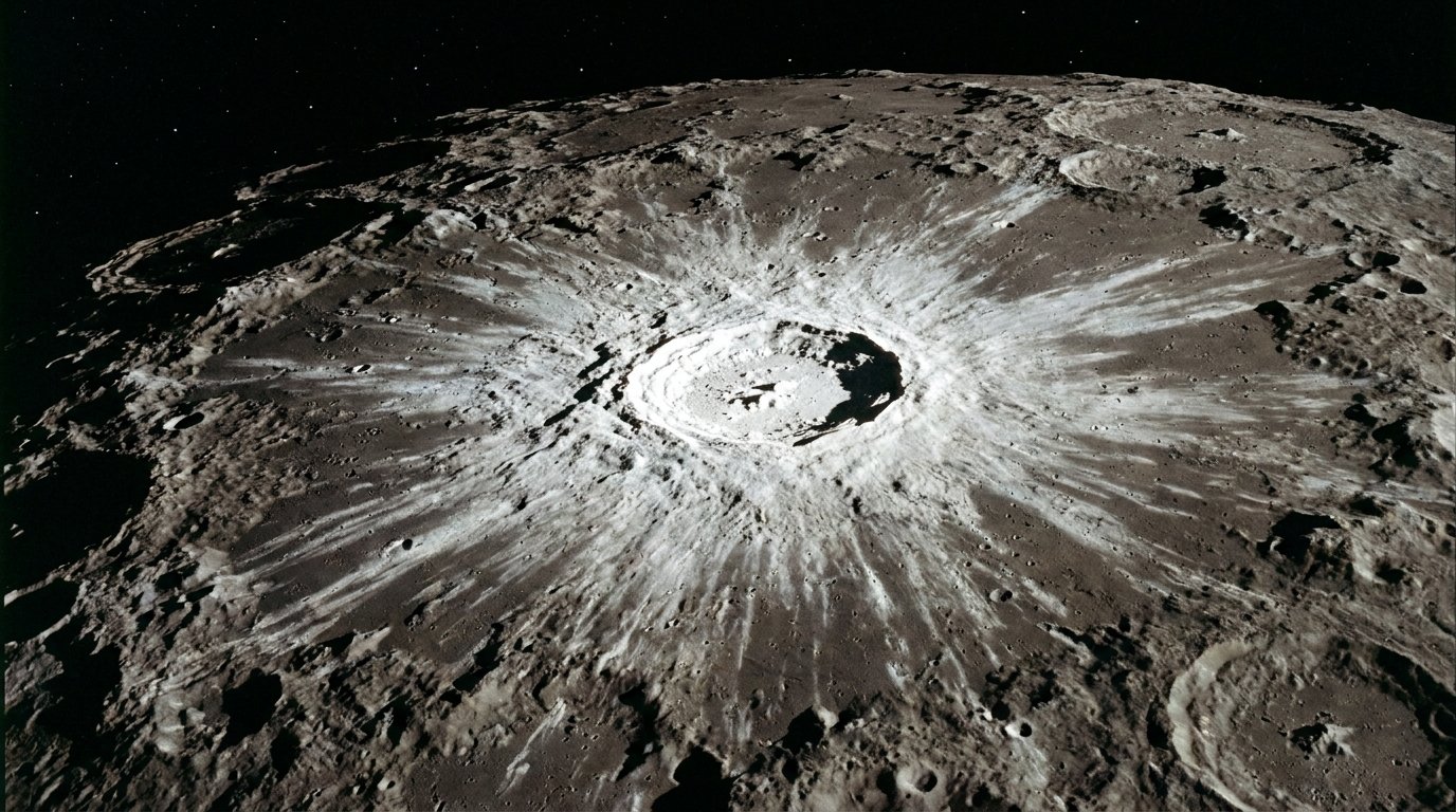 NASA Found a Giant New Moon Crater That Wasn't There in 2022 5 Newly formed impact crater on the Moon's surface