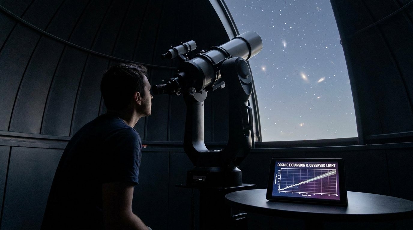 The Surprising Reason Why the Sky Is Dark at Night 1 Star-filled night sky over a dark rural hillside with the Milky Way.Dark Sky Paradox