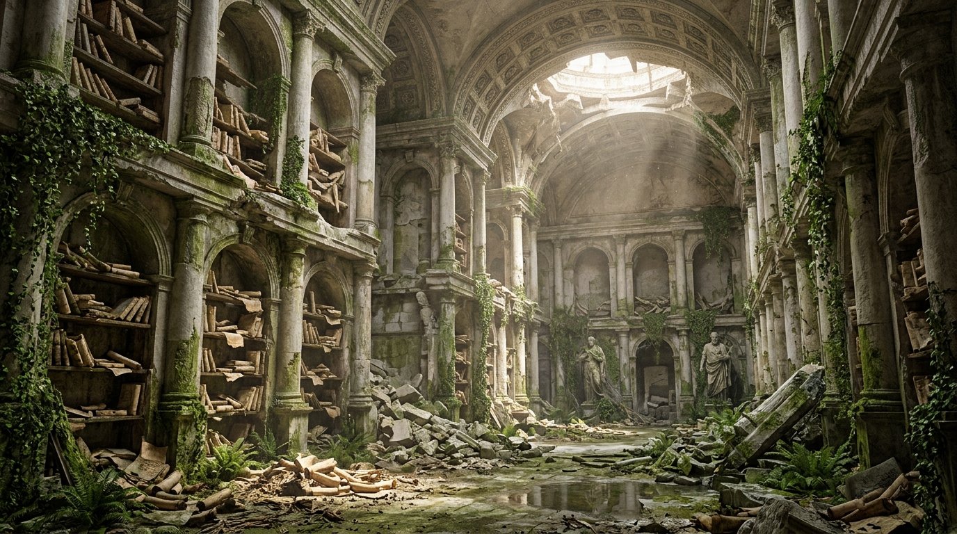 The Library of Alexandria Never Burned Once: The Slow Death Nobody Talks About