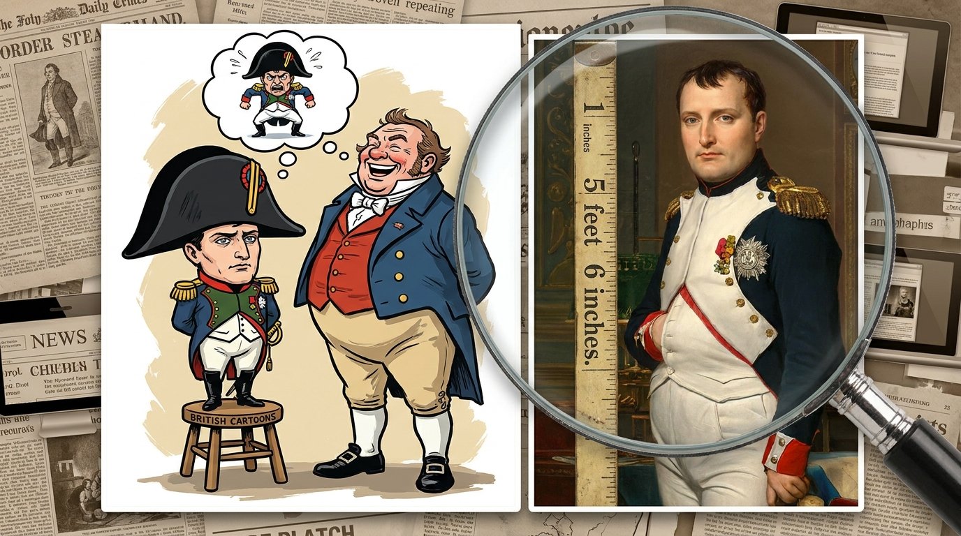 Napoleon Wasn’t Short: How a British Cartoon Fooled the World for 200 Years 9 Napoleon Wasn’t Short: How a British Cartoon Fooled the World for 200 Years